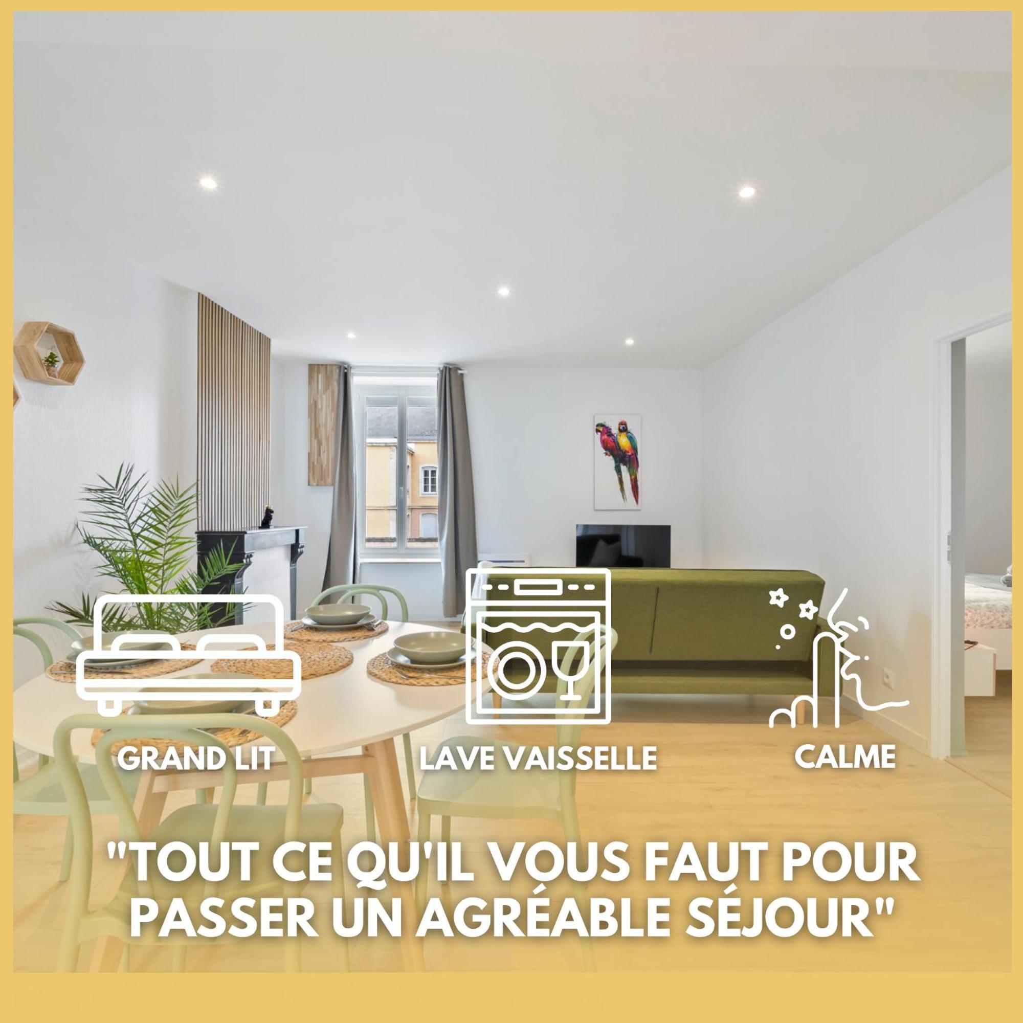 Lion King Appart 65 M2 Tout Inclus Chalon-sur-Saône Kültér fotó